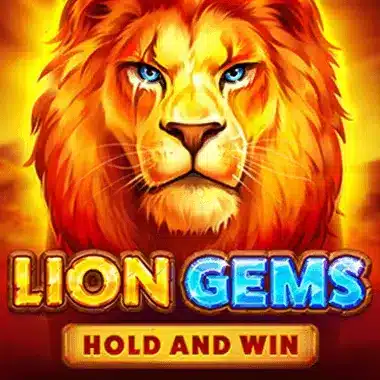 Lion Gems Hold and Win tile